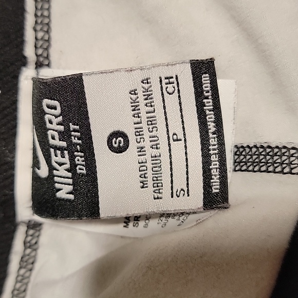 Nike Pro Warm Static Tights Leggings Pant Dri-Fit Full Length Workout Exercise S - Picture 9 of 14